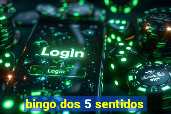 bingo dos 5 sentidos